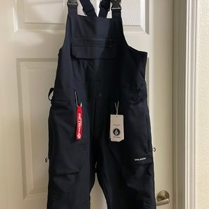 MENS ROAN BIB OVERALL - BLACK - SMALL